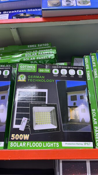 Projecteur Solaire LED 500W
