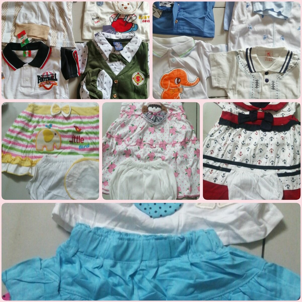 habits coton pour fille et garçon,coussins tapis