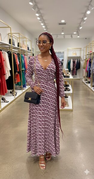 Robe maxi élégante