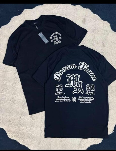 T-shirt "Dream Team" noire