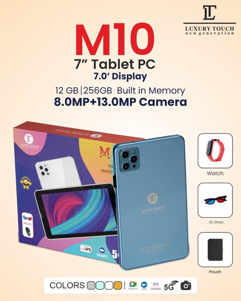 Tablette M10 7" 256GB