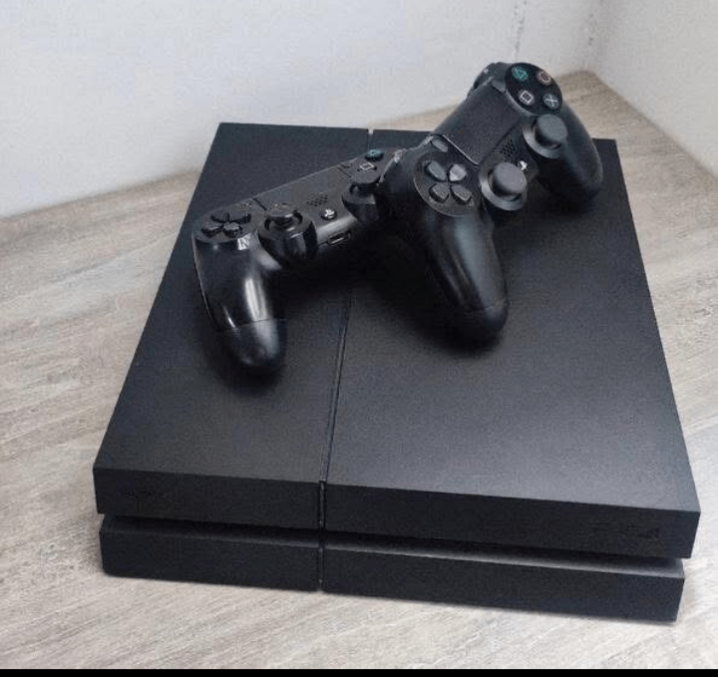 Console de jeu avec manette