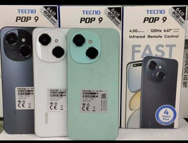 Tecno POP 9 4G Smartphone Débloqué