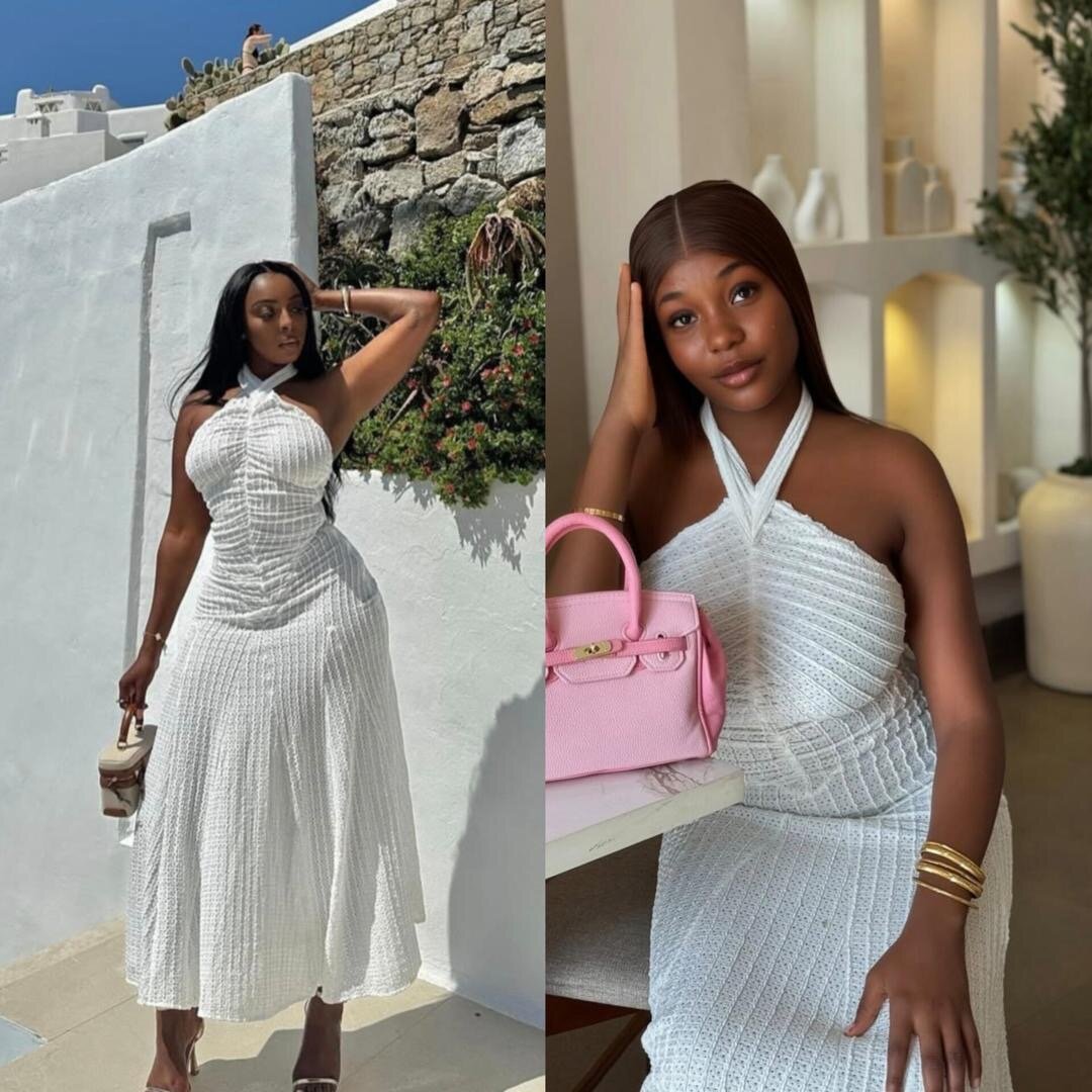 Robe élégante dos nu femme