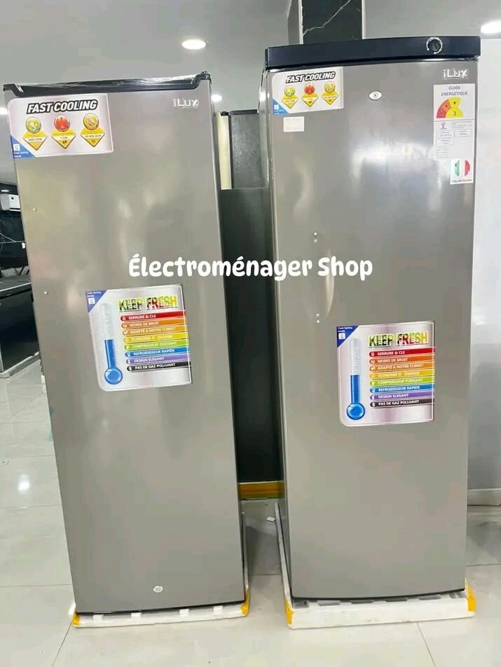 Congélateur vertical rapide