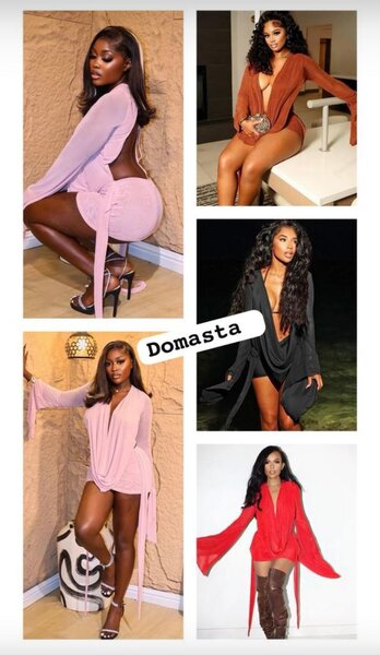 Robe élégante décolletée