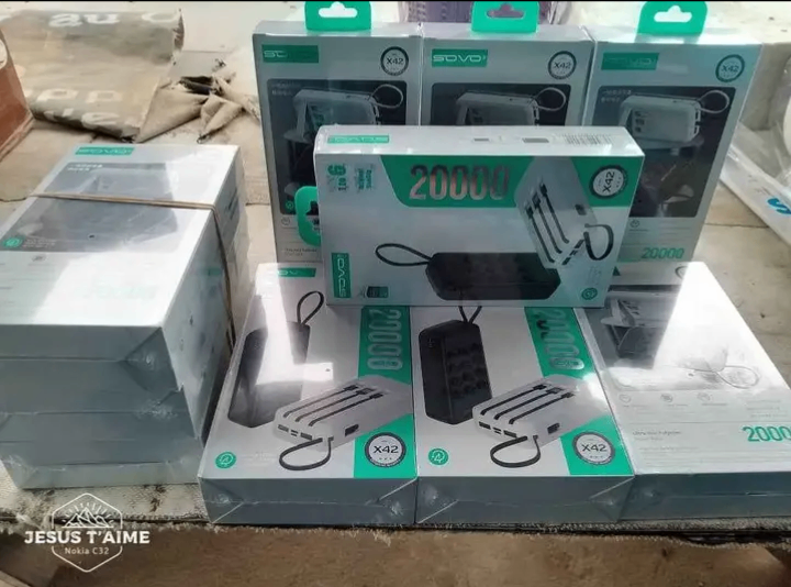 Power bank 20000mAh rapide