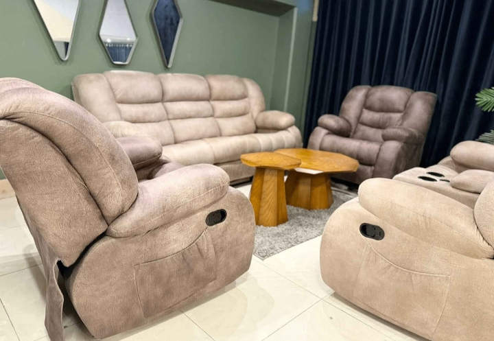 Ensemble canapé inclinable