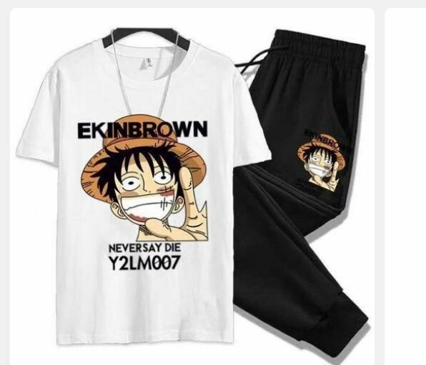 Ensemble T-shirt et Pantalon Manga