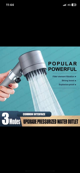 Douchette haute pression 3 modes