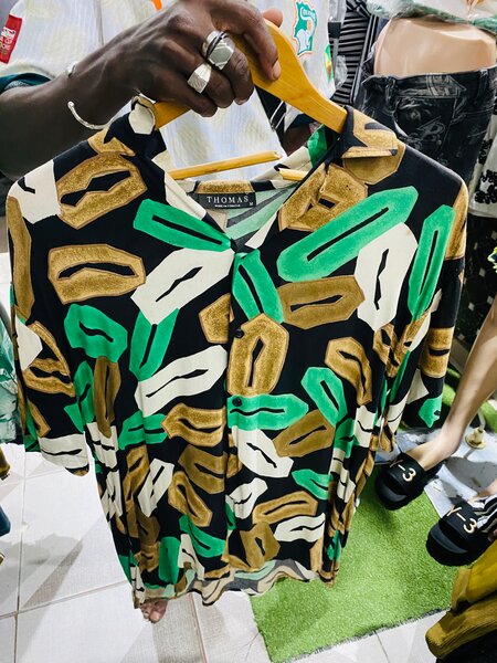 Chemise imprimée chic homme