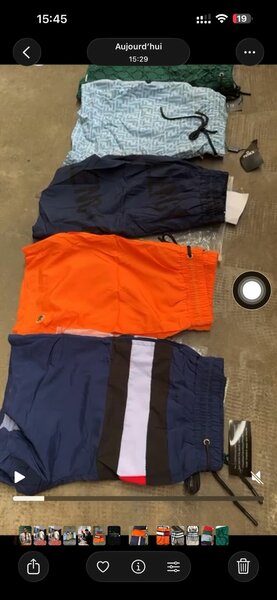 Shorts colorés pour hommes