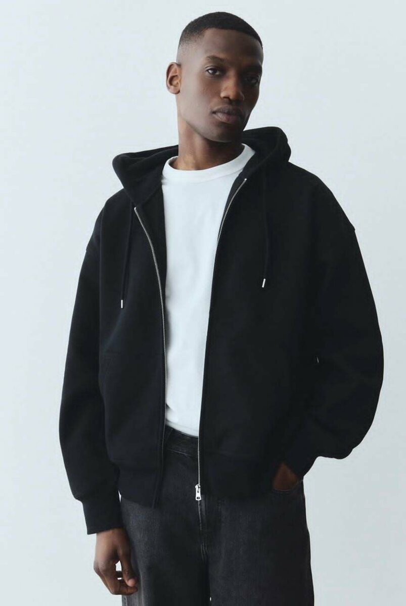 Sweat à capuche zippé tendance