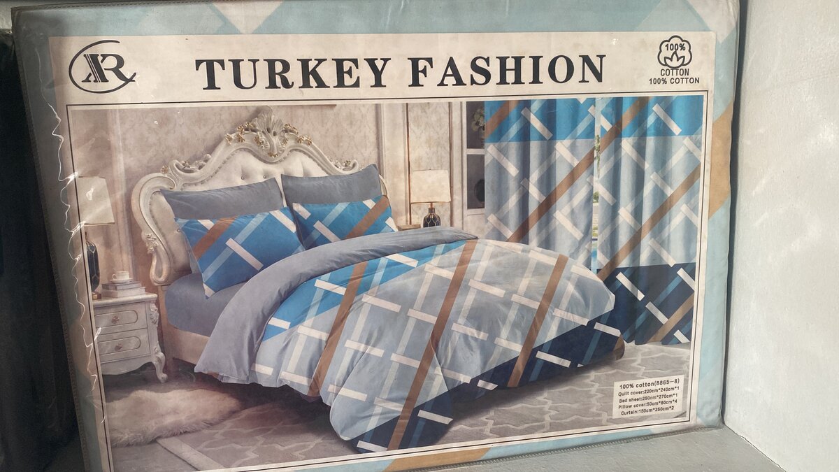 Draps de lit en coton