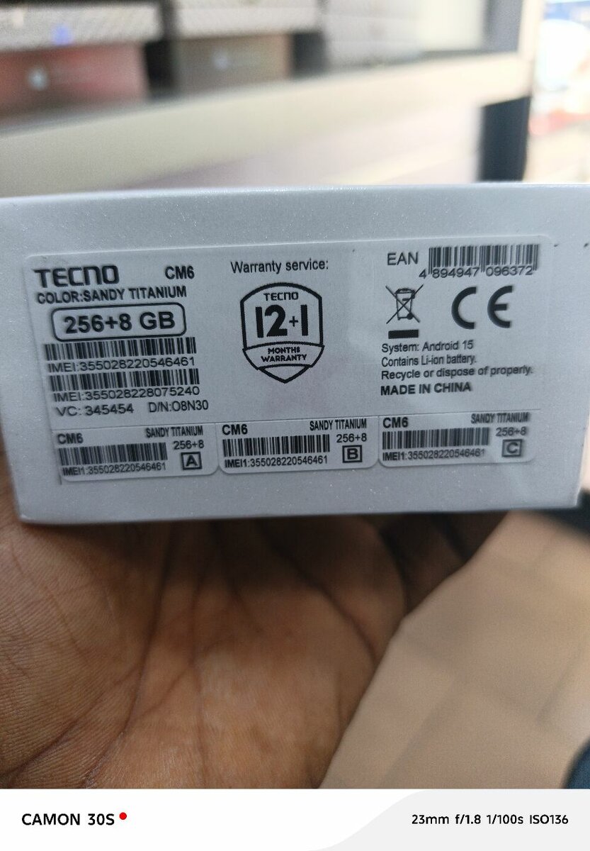 Tecno Camon 40 Pro 256GB