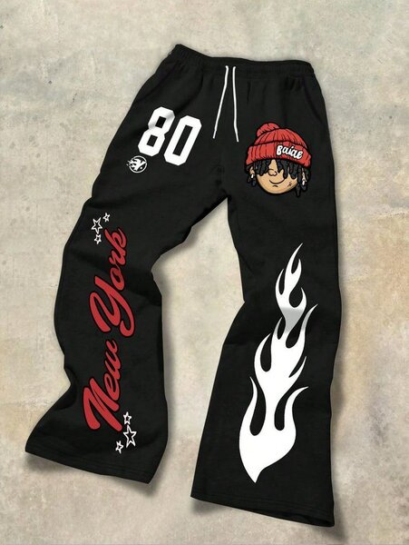 Pantalons streetwear graphiques