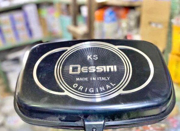 Poêle à griller double Dessini