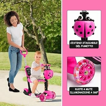 Trottinette 5 en 1 Enfant