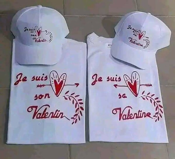 Ensemble T-shirt et Casquette Couple
