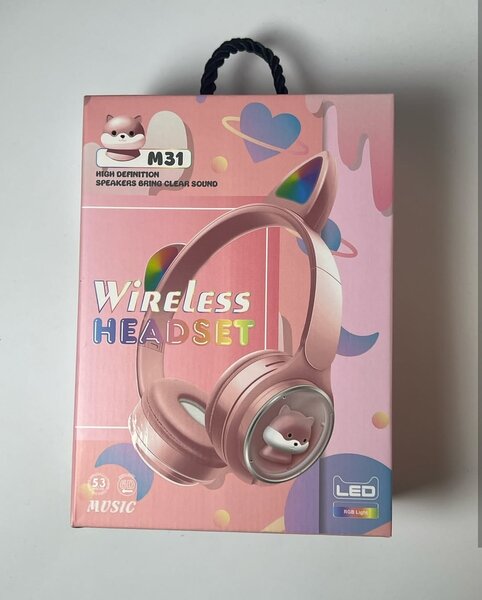 Casque Bluetooth LED mignon