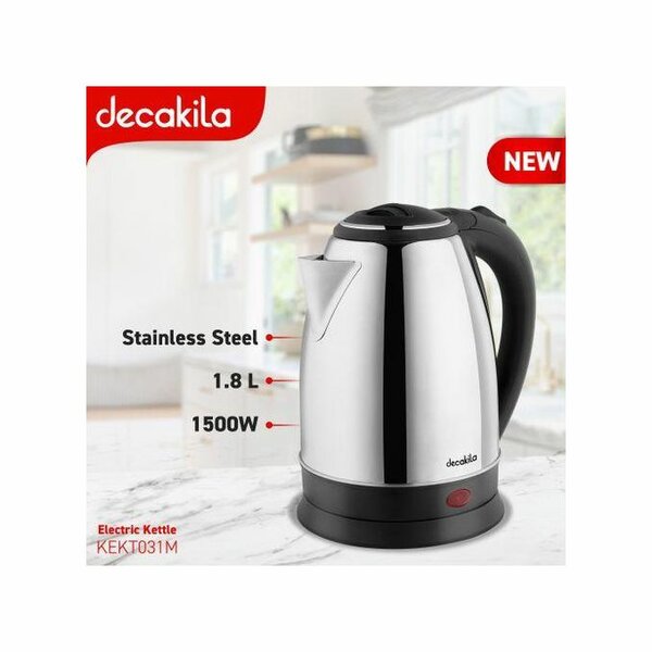 Bouilloire électrique inox 1.8L Decakila