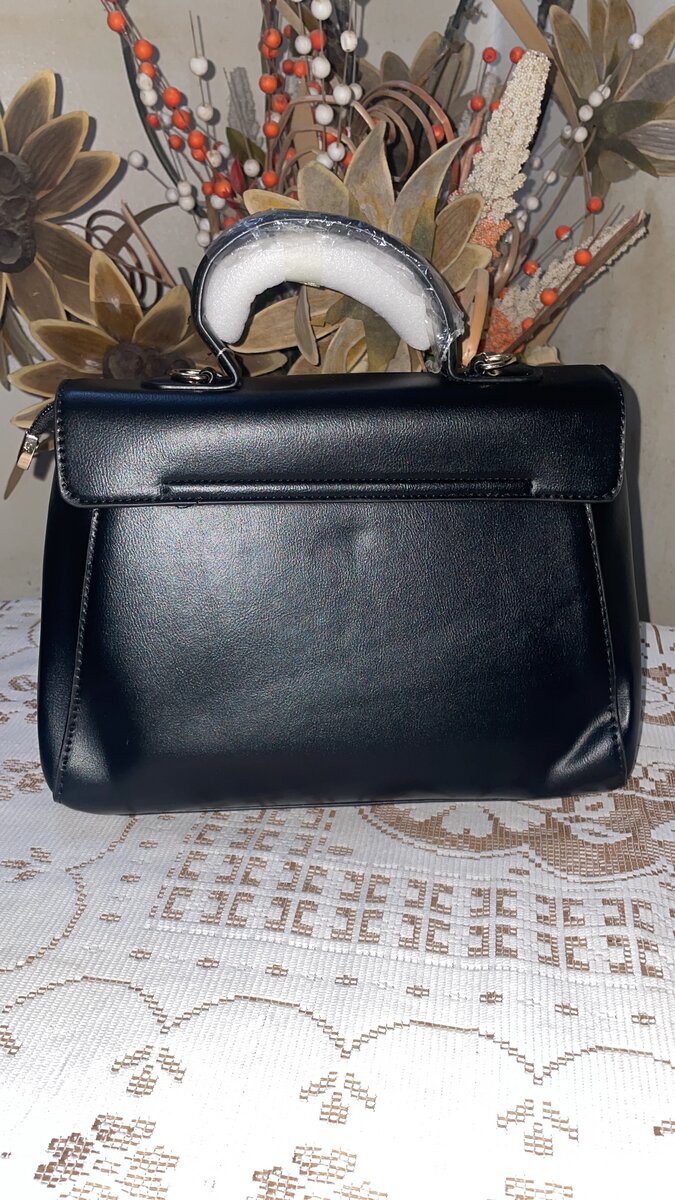 Sac à main élégant noir