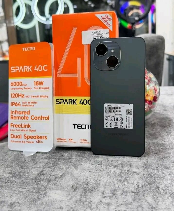 Tecno Spark 40C Smartphone