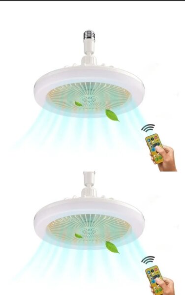 Ventilateur Plafond LED Télécommande