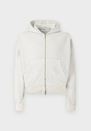 Veste à capuche zippée mode