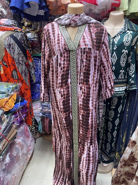 Robe longue élégante ethnique