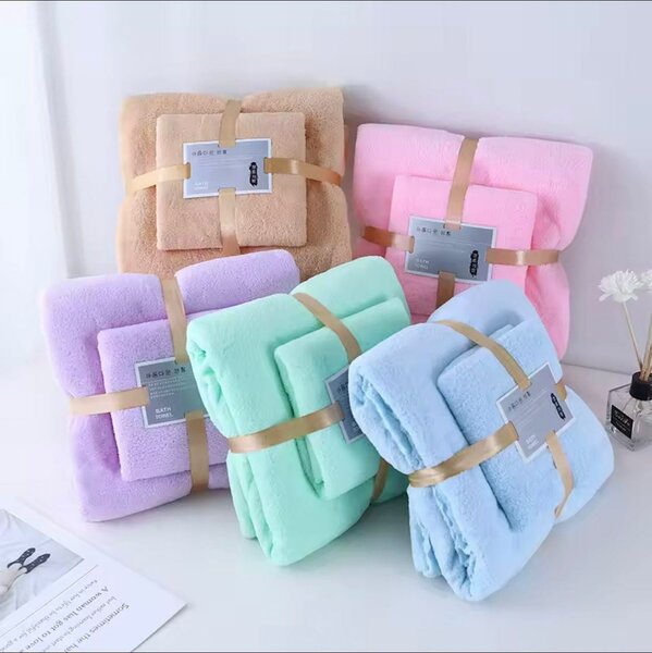 Serviettes Douces et Colorées