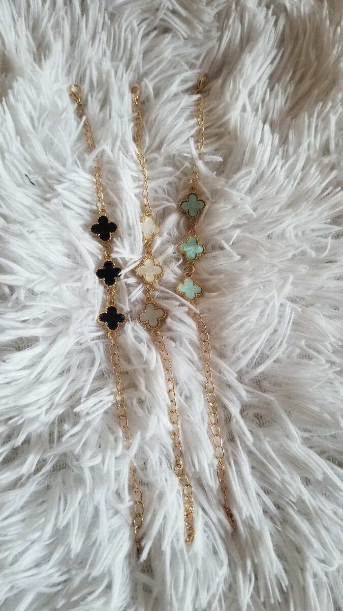 Bracelets trèfle élégants