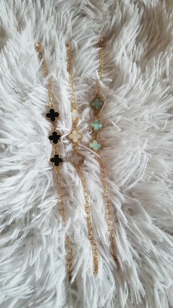 Bracelets trèfle élégants