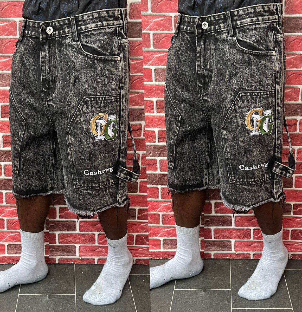 Shorts en jean décontractés
