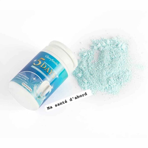 Poudre Blancheur Dentaire 5 Jours