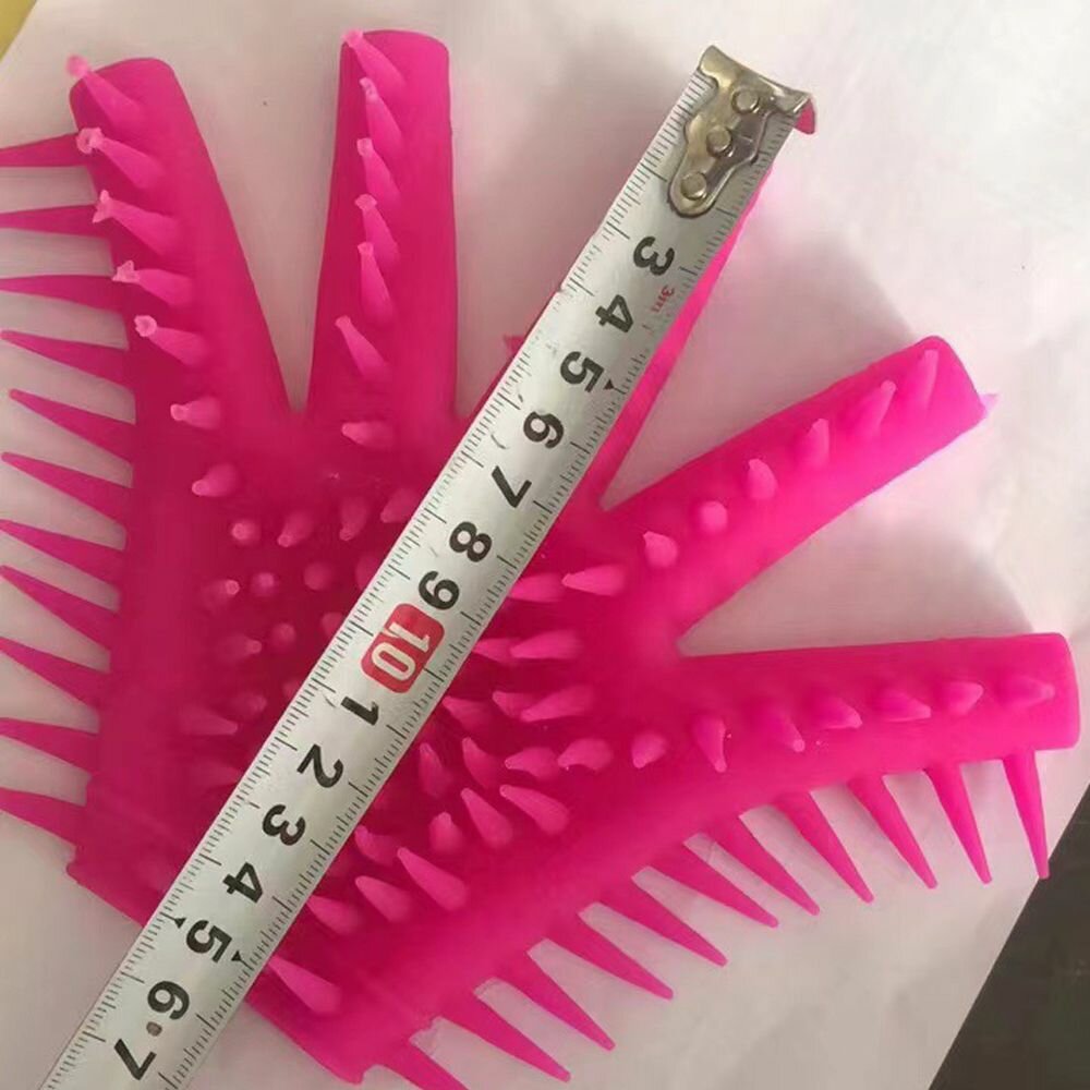 Gant de massage en silicone