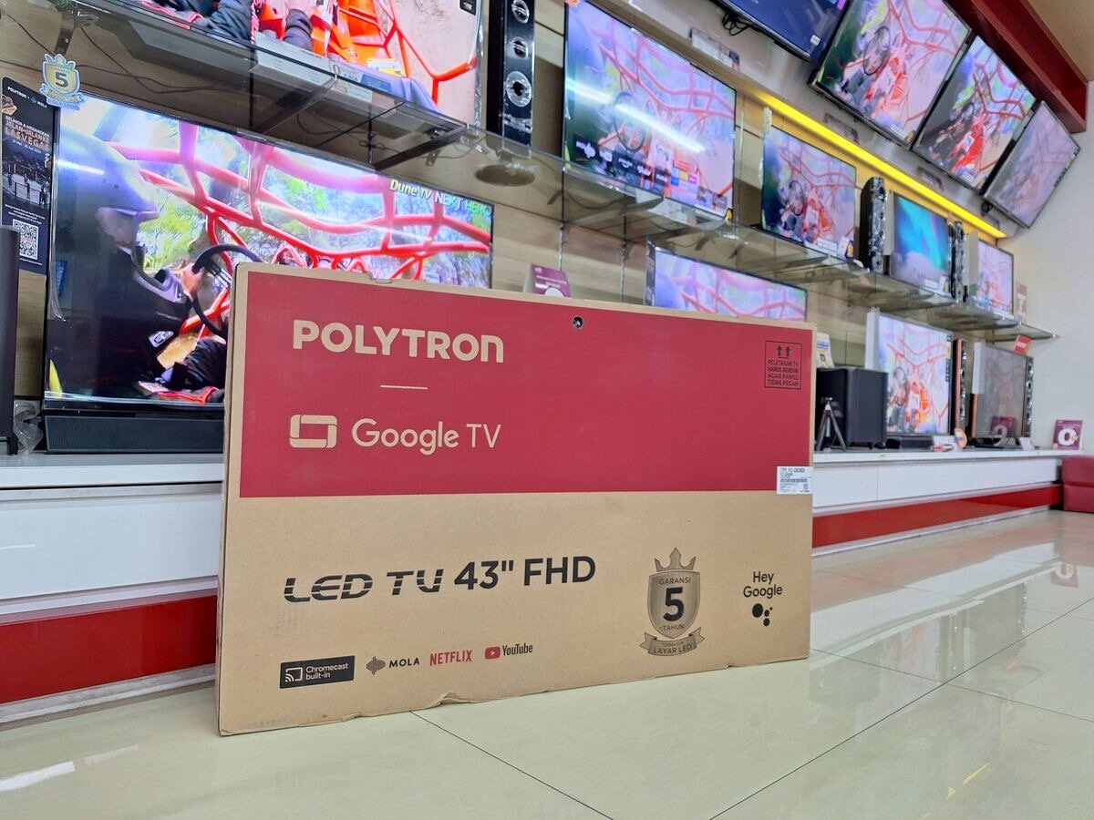 Téléviseur Polytron 43" FHD