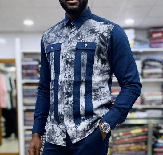 Chemise élégante en coton