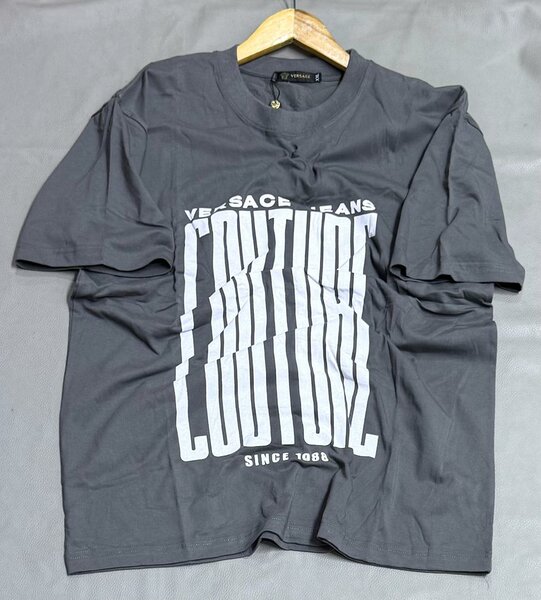 T-shirt Versace Couture gris homme