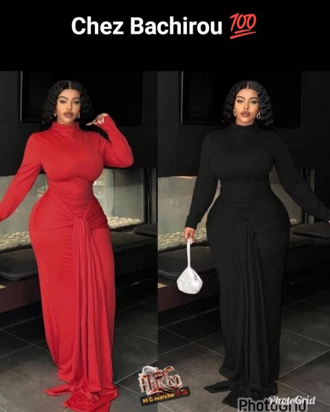 Robe longue élégante soirée