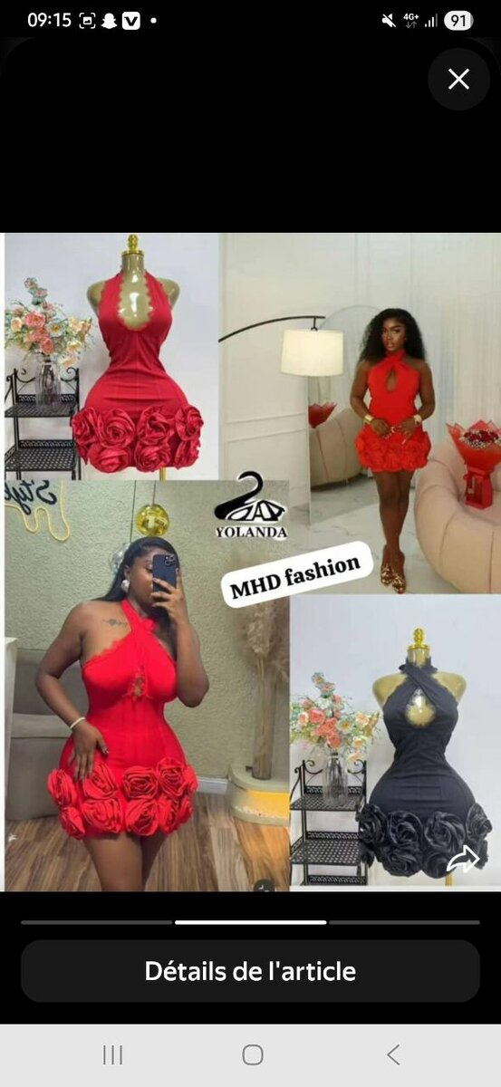 Robe de soirée élégante