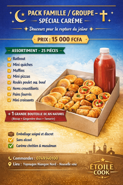 Pack Spécial Ramadan Étoile Cook