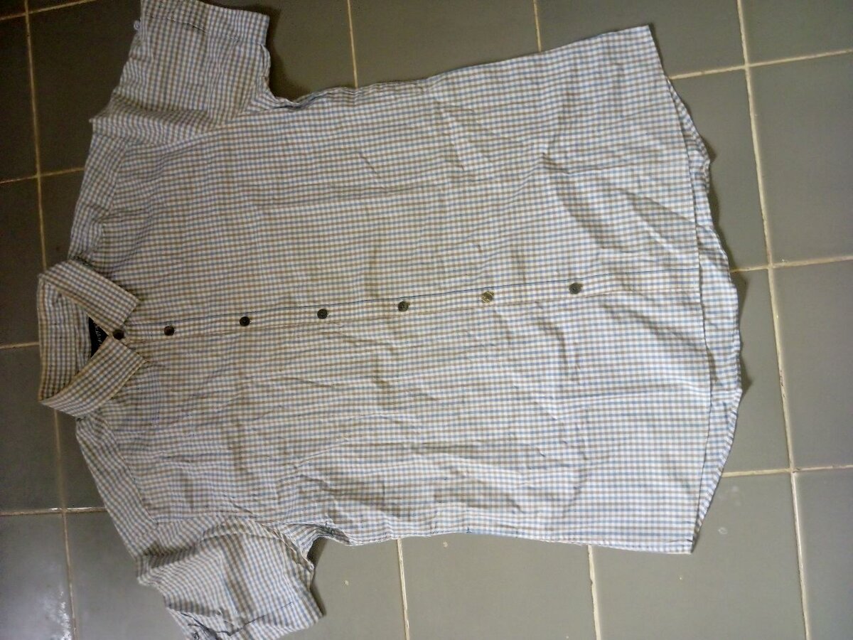 Chemise à carreaux casual