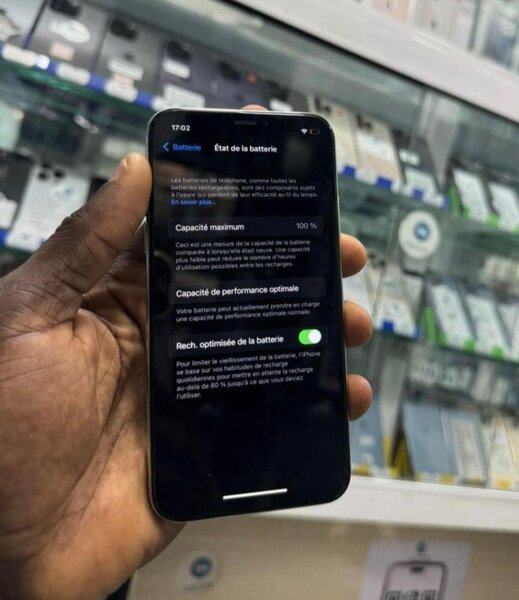 iPhone X 64Go Argent