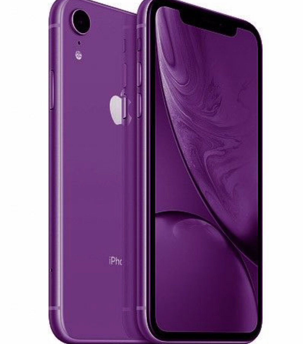iPhone XR violet