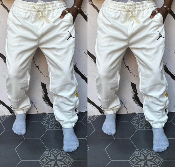 Pantalon de jogging blanc