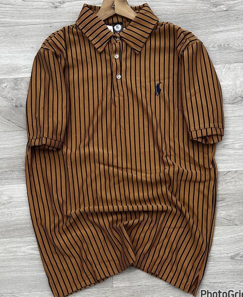 Polo homme rayé élégant