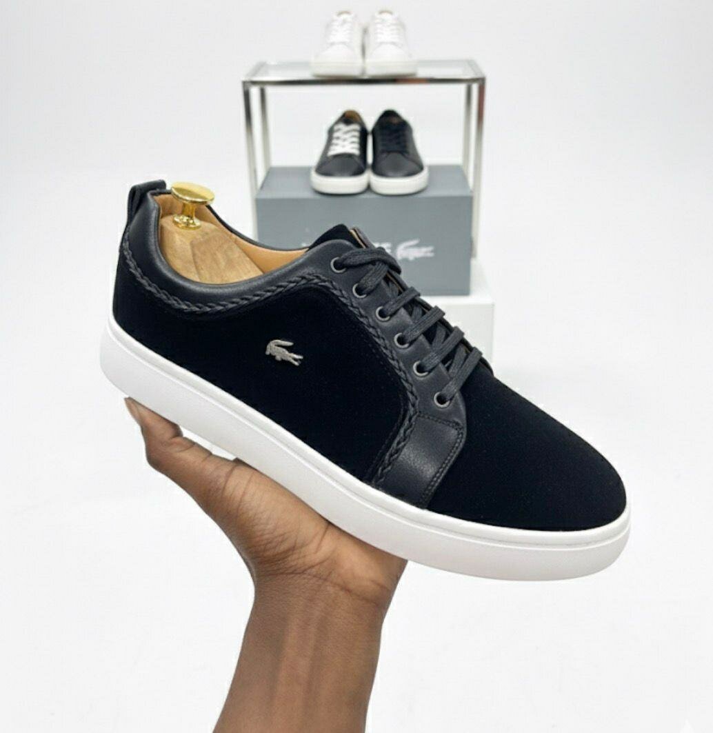 Sneakers en cuir Lacoste