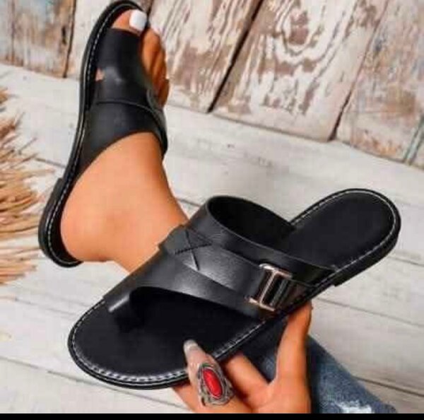 Sandales en cuir pour femme