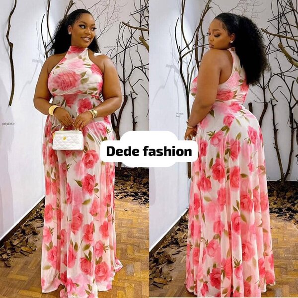 Robe Maxi Fleurie Élégante